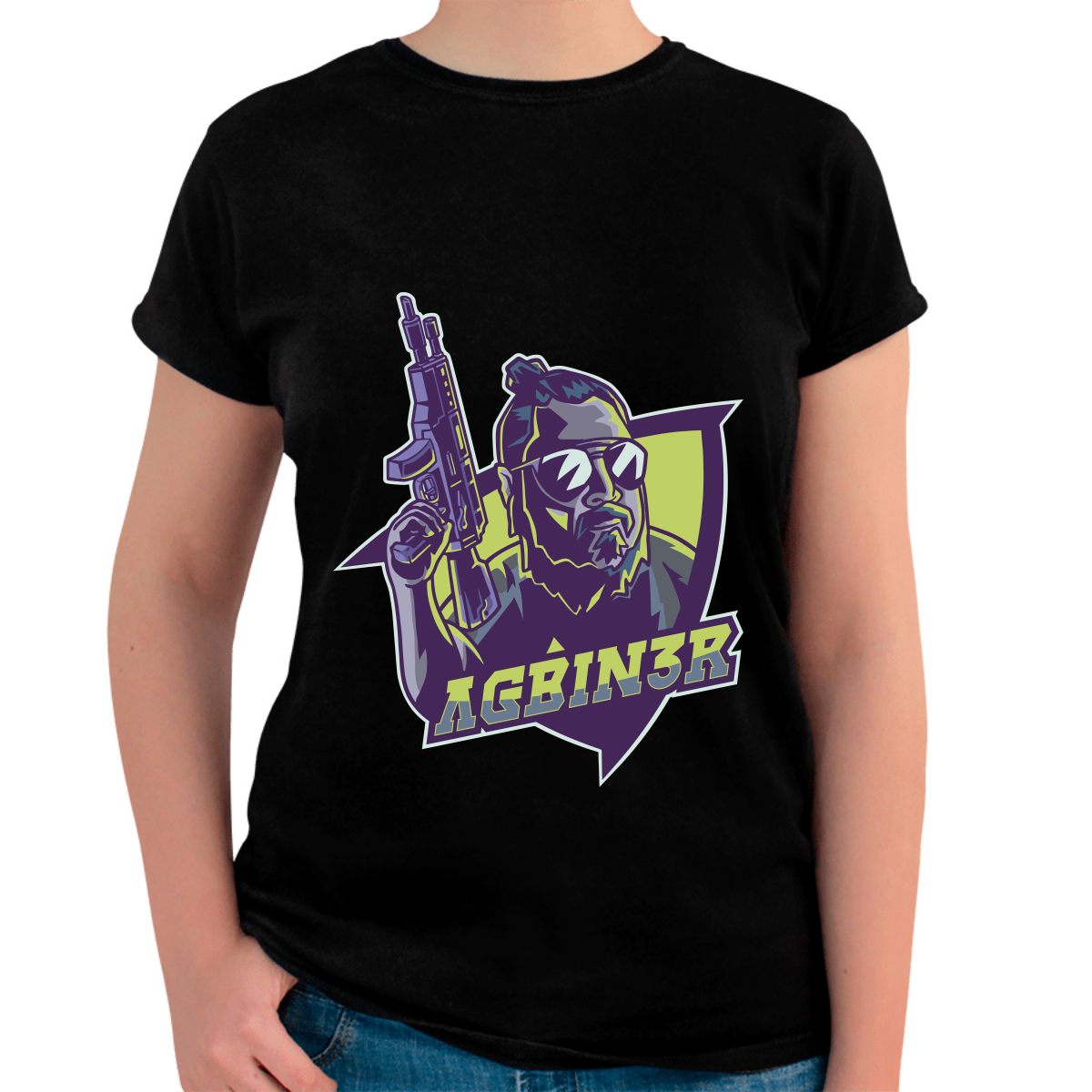 Playera mujer agbin3r enfierrado