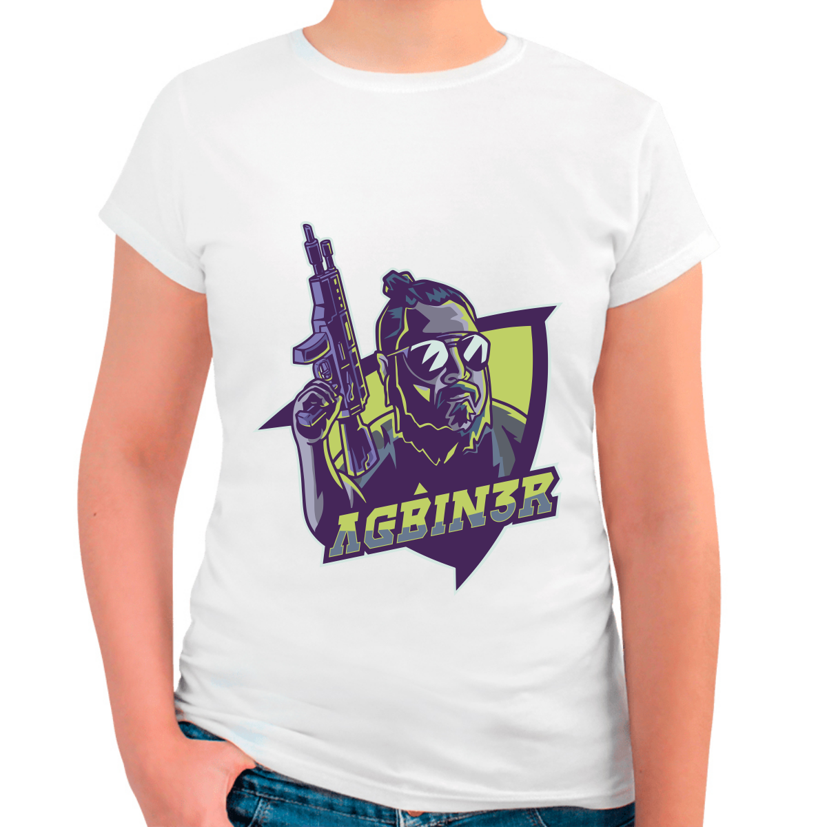 Playera mujer agbin3r enfierrado